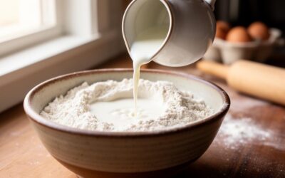 Pâtisserie maison : le rôle du lait dans vos desserts